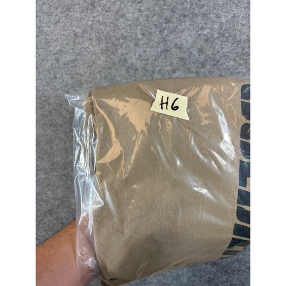 VINTAGE 90s Soldier Movie Shirt Mens XL Brown Graphic Murina USA Short Sleeve - Picture 10 of 10